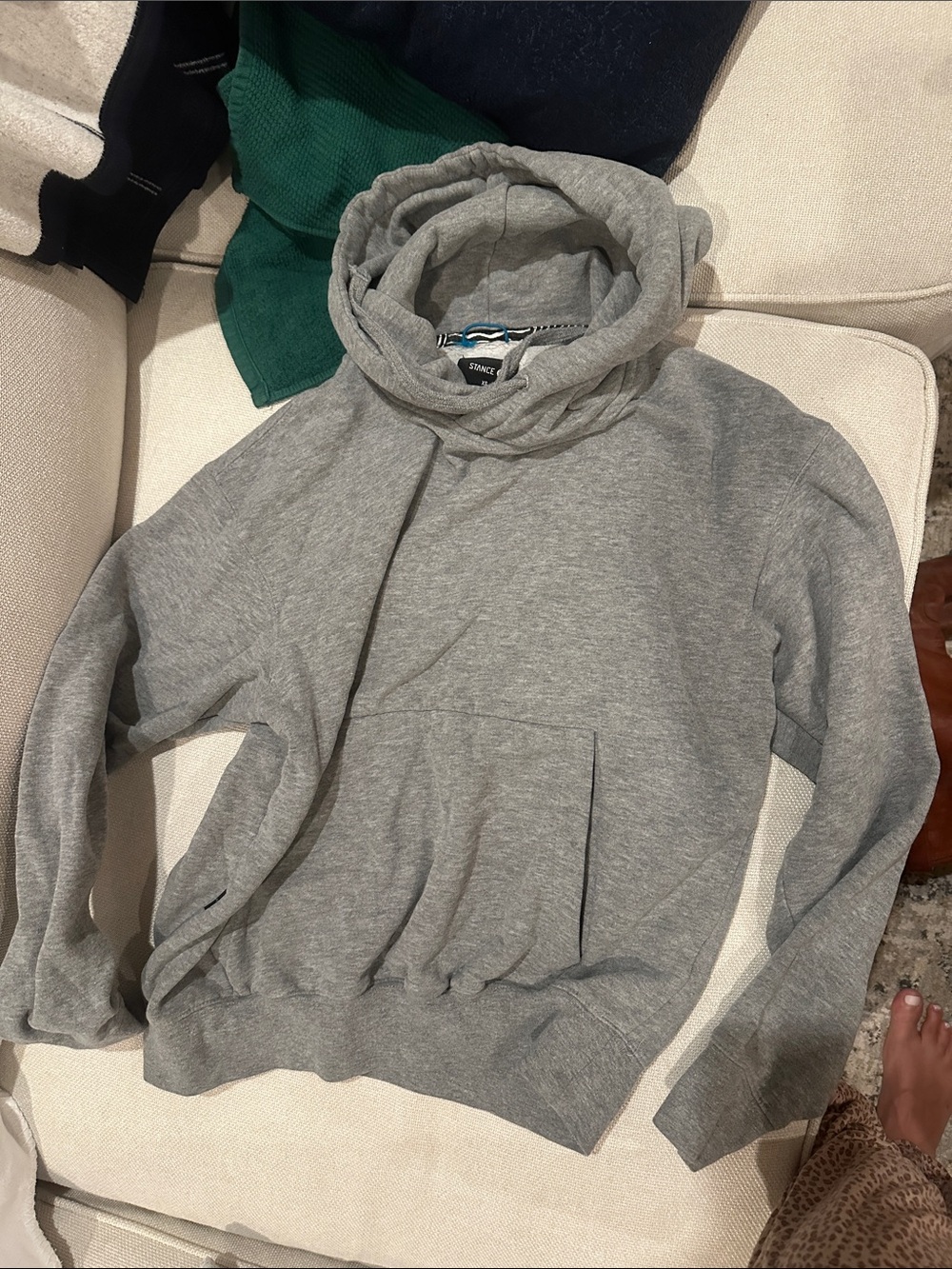 Stance gray sweatshirt